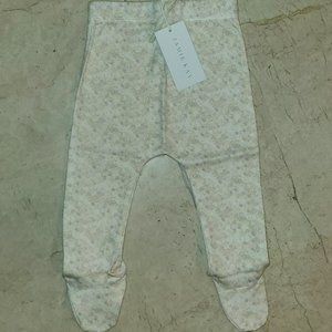 Jamie Kay - Organic Cotton Footed Pant - Forget Me Knot